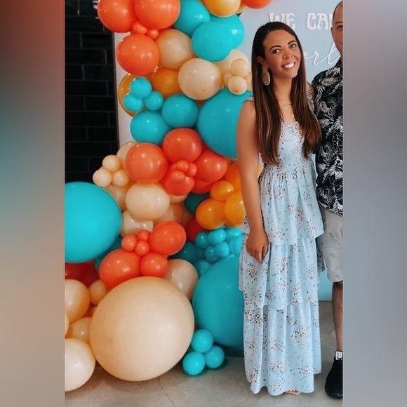 Floral Ruffled Maxi Dress - Picture 4 of 4